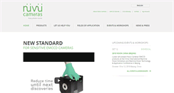 Desktop Screenshot of nuvucameras.com